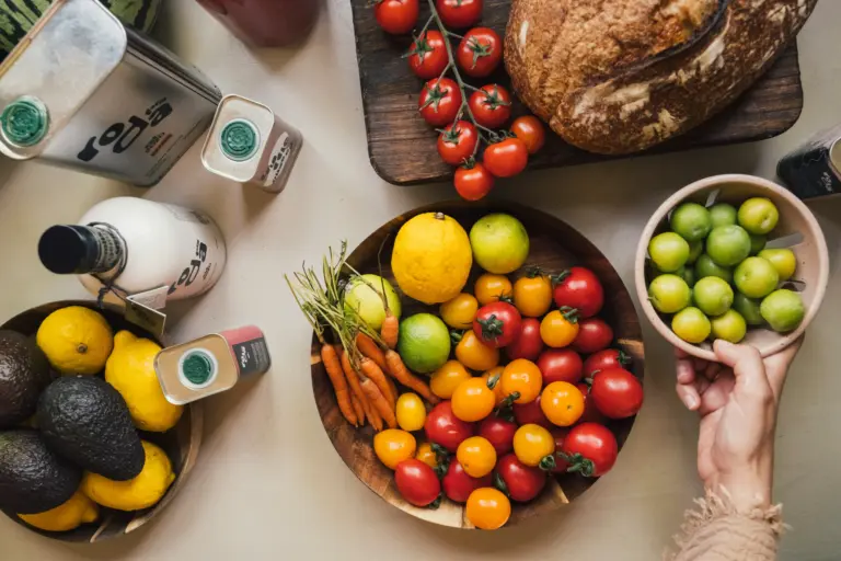 NZ meal prep website showing local sourcing story, regional ingredients, supplier notes, and prepared meals.