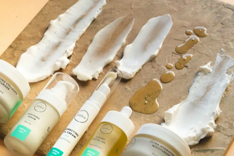 Skincare brand storytelling NZ page showing native ingredient story, kawakawa sourcing, formulation logic, routine pairing, and premium skincare product context.
