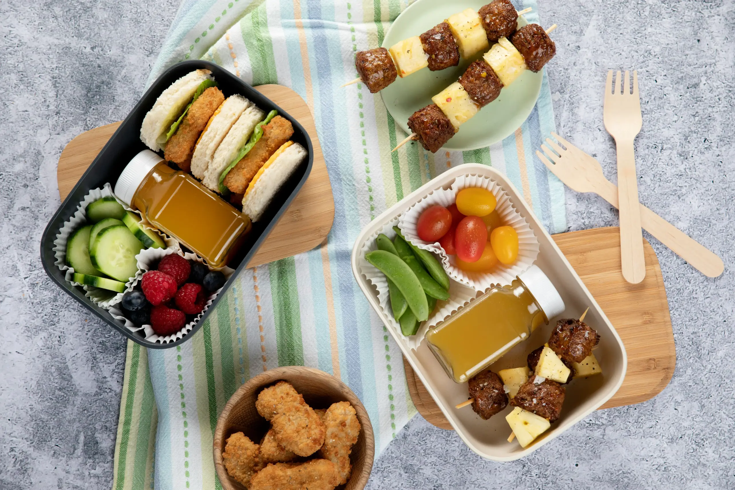 Meal prep corporate account layer showing company profile, billing contact, delivery contact, purchase order field, cost centre, and dietary list.